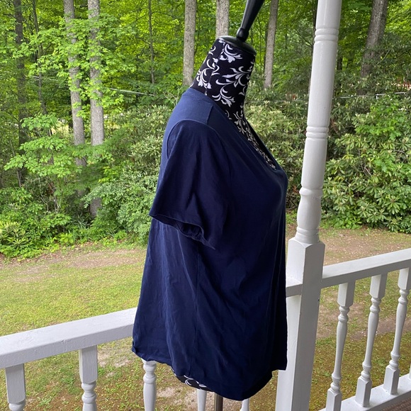 Old Navy Everywear Women's V-Neck Short Sleeve Tee Size Large - Picture 8 of 11